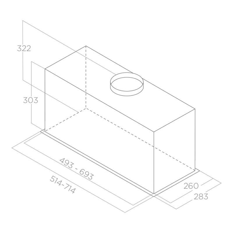 4. Okap ELICA LANE IX/A/52 60cm PRF0157333