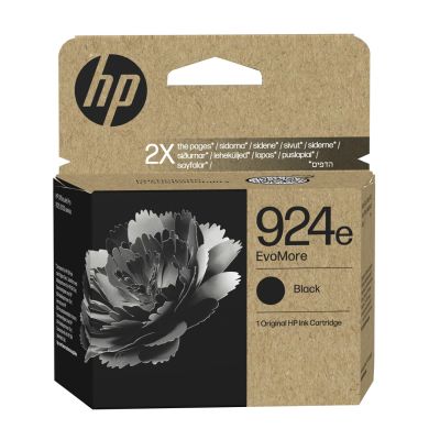15. HP Oryginalny czarny tusz 924e EvoMore