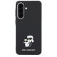3. Etui Karl Lagerfeld Saffiano w/ K&C Metal Logo na Samsung Galaxy A57 5G - czarne