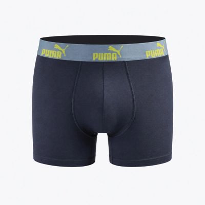 2. Puma bokserki majtki męskie Boxershorts 6PAK czarne zielone granatowe