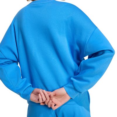 5. Bluza damska adidas Essentials Small Logo Feelcozy niebieska KC5280