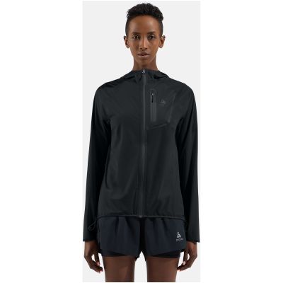 6. Kurtka damska ODLO Jacket ZEROWEIGHT DUAL DRY PK WATERPROOF czarna