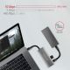 5. Axagon HMC-5G2 stacja dokująca USB 3.2 Gen 2 (3.1 Gen 2) Type-C Szary