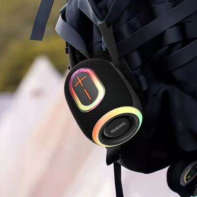 5. Głośnik bezprzewodowy Dudao Y22 podświetlany RGB Bluetooth 5.3 - czarny
