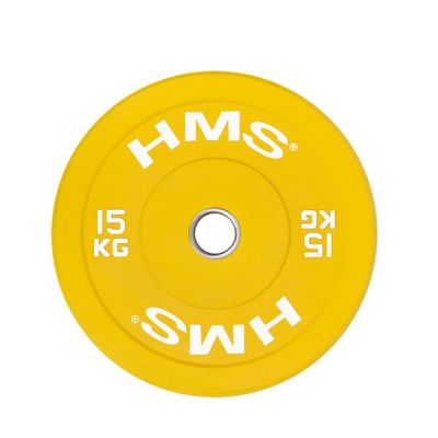 30. Talerz olimpijski HMS YELLOW BUMPER 15 kg CBR15 