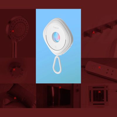 15. Baseus Heyo wykrywacz ukrytych kamer czarny (FMHY000001)