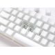 2. Ducky One 3 Aura White SF klawiatura Gaming USB QWERTY Amerykański międzynarodowy Biały