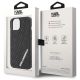 8. Etui Karl Lagerfeld 3D Rubber Multi Logo na iPhone 15 - czarne