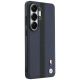 4. Etui BMW Perforated Stripe Logo MagSafe do Samsung Galaxy S26 Ultra - granatowe