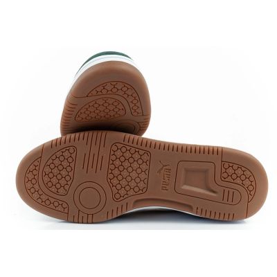 9. Puma buty sportowe sneakersy męskie Rebound v6 modne wygodne białe zielone