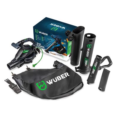 7. Elektryczna dmuchawa do liści 3000W z rozdrabniaczem 15:1 W43422 WUBER