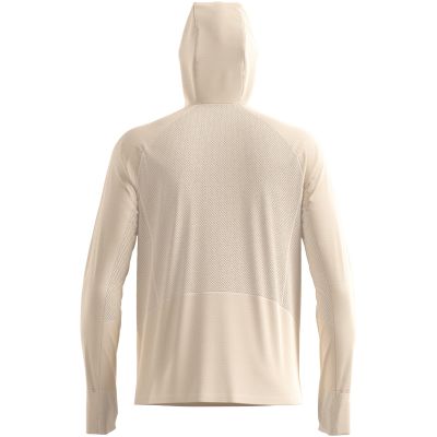 2. Bluza z kapturem męska Odlo X-ALP Mid layer hoody beżowa