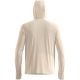 2. Bluza z kapturem męska Odlo X-ALP Mid layer hoody beżowa