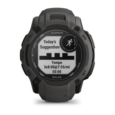 6. Zegarek sportowy Garmin Instinct 2X SOLAR Grafitowy