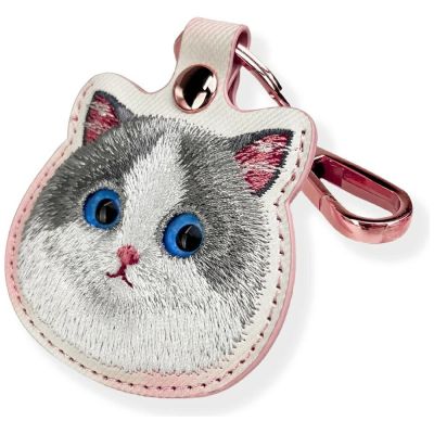 5. Etui Nimmy Big Eyed Pet 2.0 Cat na lokalizator - różowe