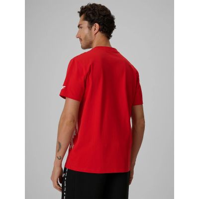 2. T-shirt bawełniany kibica męski 4F 4FRSS26TTSHM4200-62S