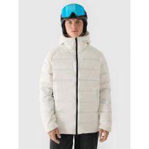 Kurtka zimowa puchowa 4FPRO z wypełnieniem naturalnym i membraną pertex 20000/20000 męska 4F 4FWAW24TTJAM717-10S