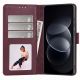2. Etui Tech-Protect Wallet na Xiaomi Redmi Note 17 Pro 5G - burgundowe