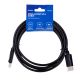 2. Kabel SAVIO CL-137 (DisplayPort M - DisplayPort M; 3m; kolor czarny)