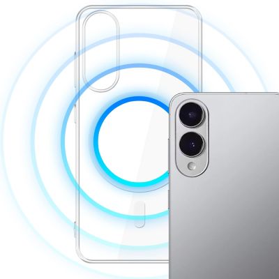 5. Etui 3mk Clear MagCase na Samsung Galaxy S25 Edge - przezoczyste