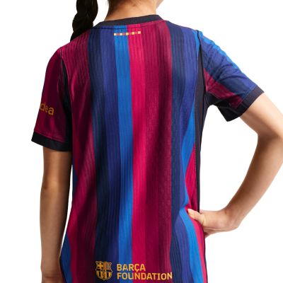 2. Koszulka dla dzieci Nike FC Barcelona 2026/27 Match Home niebiesko-bordowa II1836 683