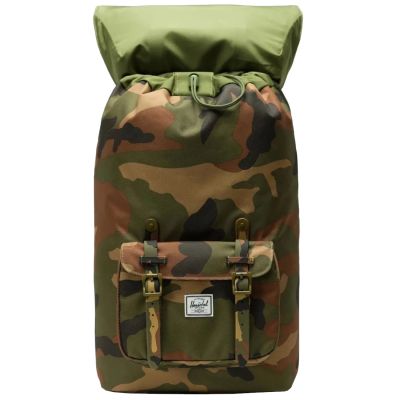 2. Herschel Little America Backpack 10014-02232 Zielone One size