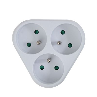 ESPERANZA ROZGAŁĘŹNIK ELEKTRYCZNY 3 GNIAZDA BIAŁY ELK303W