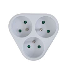 ESPERANZA ROZGAŁĘŹNIK ELEKTRYCZNY 3 GNIAZDA BIAŁY ELK303W