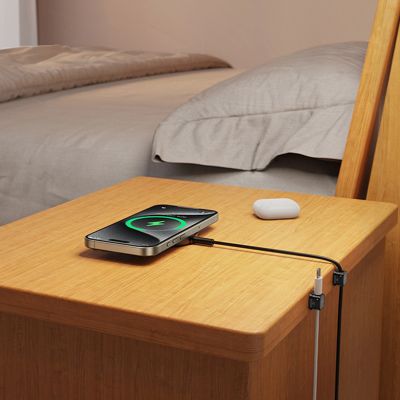 13. Organizer do kabli Joyroom JR-ZS368 magnetyczny - czarny (3 szt.)