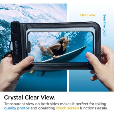 9. Etui Spigen Aqua Shield A601 wodoodporne IPX8 - czarne