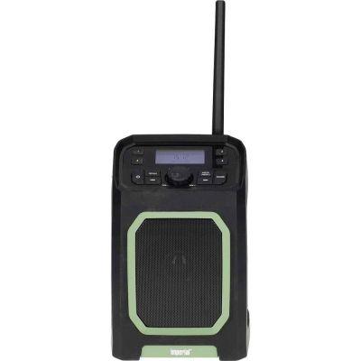 Imperial DABMAN OR 5 mobiele DAB+/FM buitenradio Przenośny Cyfrowy Czarny, Zielony