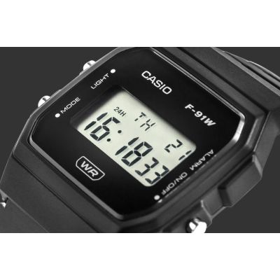 4. Zegarek CASIO Unisex F-91WB-1AVEF + BOX