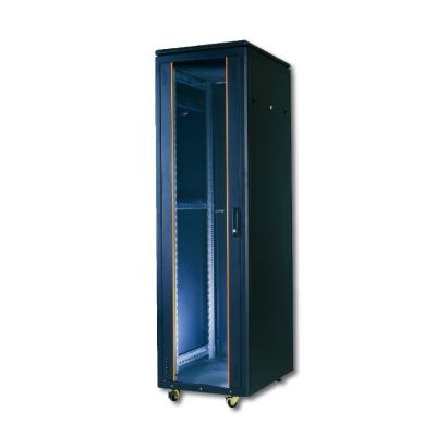 2. Microconnect CABINET8 stojak 42U Stojak wolnostojący Czarny