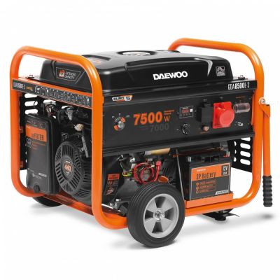 6. Agregat prądotwórczy 7,5KW/2,5KW -380V/230V  AVR GDA8500E-3 DAEWOO TRÓJFAZOWY