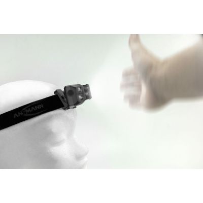 3. Latarka czołowa Ansmann priekiniu žibintu HD450FRS Li-Ion, USB-C 1600-0528