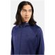 3. Bluza męska Odlo TENCIA Mid layer hoody full zip niebieska