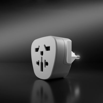 6. Adapter podróżny SBS CH - uniwersalny - biały