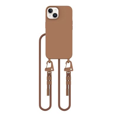 2. Etui Tech-Protect MagNecklace MagSafe na iPhone 13 - brązowe