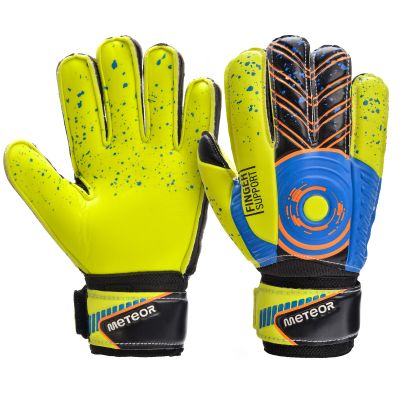 6. Rękawice bramkarskie Meteor Defence Jr 03826