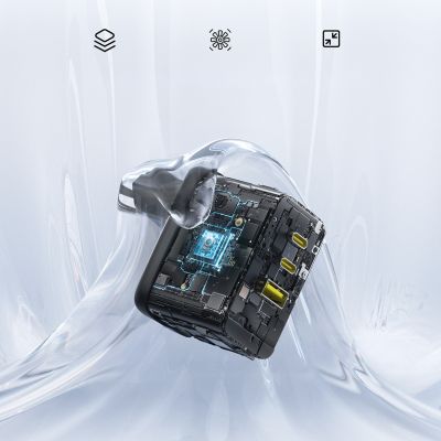 15. Ładowarka sieciowa Baseus EnerFill FE22 70W 2 x USB-C + USB-A - czarna