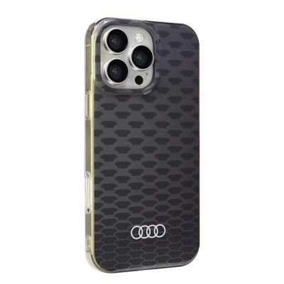 2. Etui Audi IML Stitching Pattern MagSafe na iPhone 16 Pro Max 6.9" - czarne