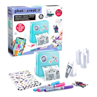 2. Natychmiastowa drukarka kieszonkowa Canaltoys