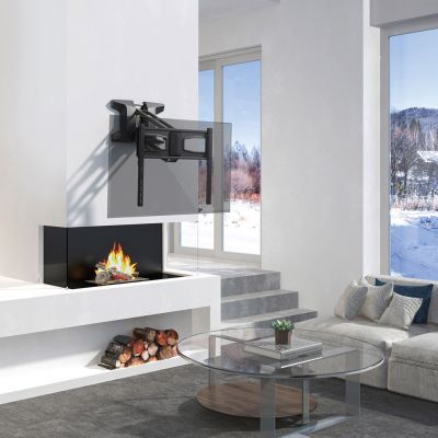 3. MACLEAN UCHWYT DO TV ELEKTRYCZNY NAD KOMINEK 37"-70" 35KG Z PILOTEM MC-891