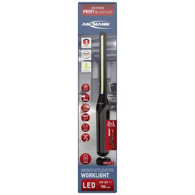 6. Lampka robocza Ansmann 990-00125 Inspection IL700R LED oświetlenie robocze (monochromatyczne) akumulatorowe 7 W 700 lm