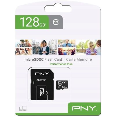 3. Karta pamięci PNY Performance Plus microSDHC 128GB