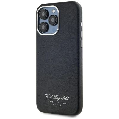 2. Etui Karl Lagerfeld hotel RSG na iPhone 15 Pro - czarne