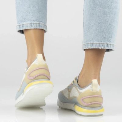 7. Półbuty sportowe damskie beżowe Filippo DP7843