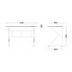 6. Biurko gamingowe Huzaro Hero 1.6 White