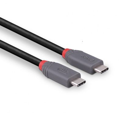 3. Lindy kabel USB USB4 Gen 3x2 0,8 m USB C Czarny