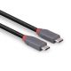 3. Lindy kabel USB USB4 Gen 3x2 0,8 m USB C Czarny
